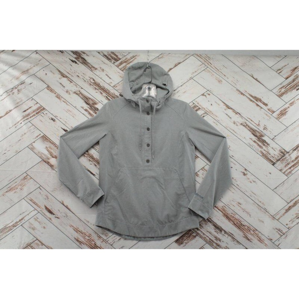 Marmot Loray Hoodie Womens XS Light Weight Breathable Pullover Top Gray